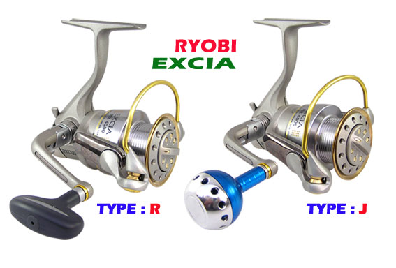 RYOBI  EXCIA 4000
Bearing : 8+1
Line (lb/yd) : 16/130
Gear ratio : 5.0:1
Max Drag (Kg) : 6
Wt (