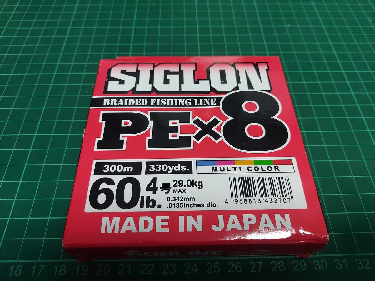 สายPE Sunline SIGLON PE X8 #4 60LB 300M ของใหม่