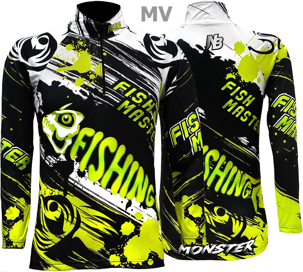 เสื้อตกปลา Green Bone Fishing Master ป้องกันแสง UV - ไซส์ M (เปลี่ยนขนาดโซส์ได้)