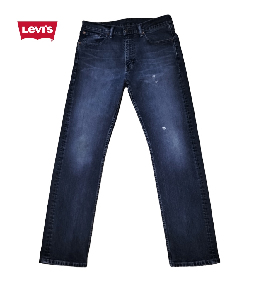 ++ LEVI'S 505 ทรงกระบอก รอบเอว 32-33 นิ้ว