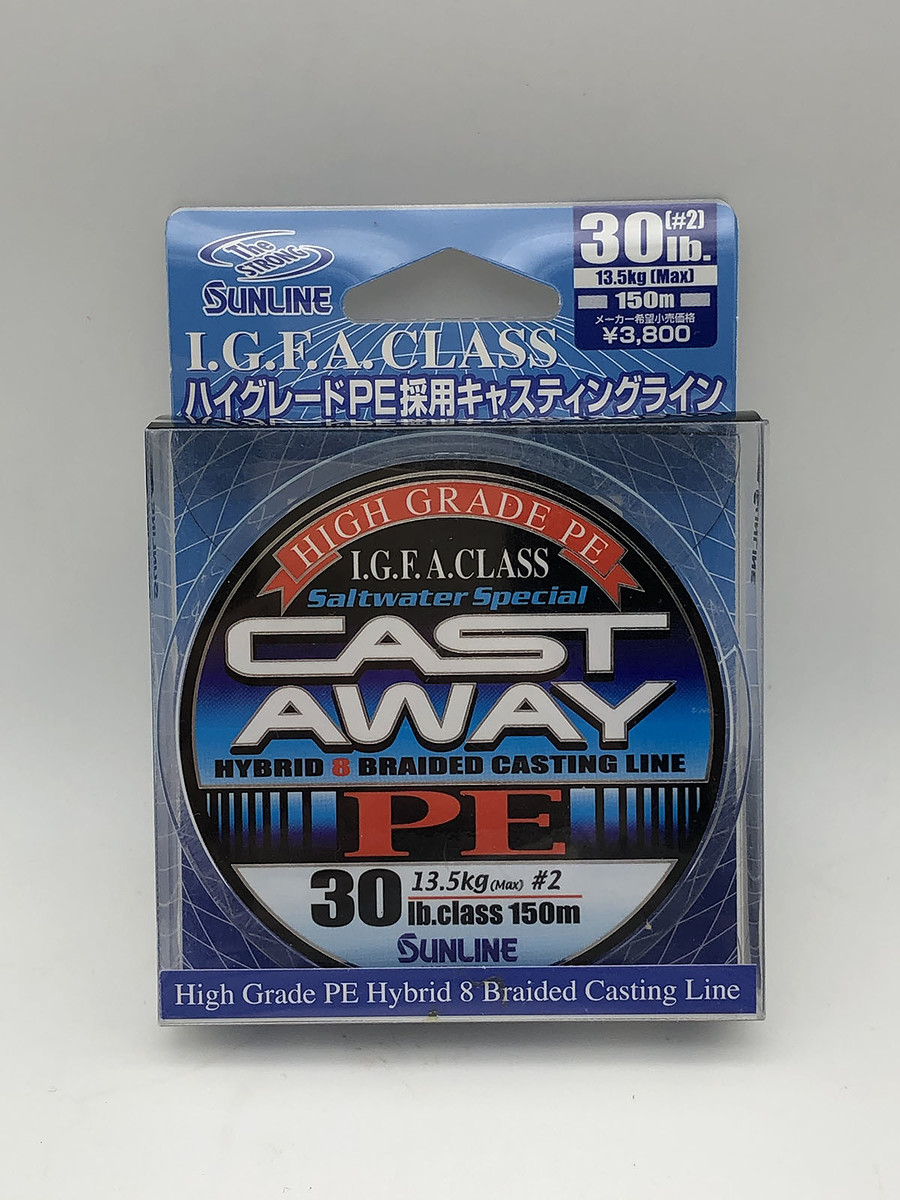 SUNLINE CASTAWAY 30LB #PE2 , 150m