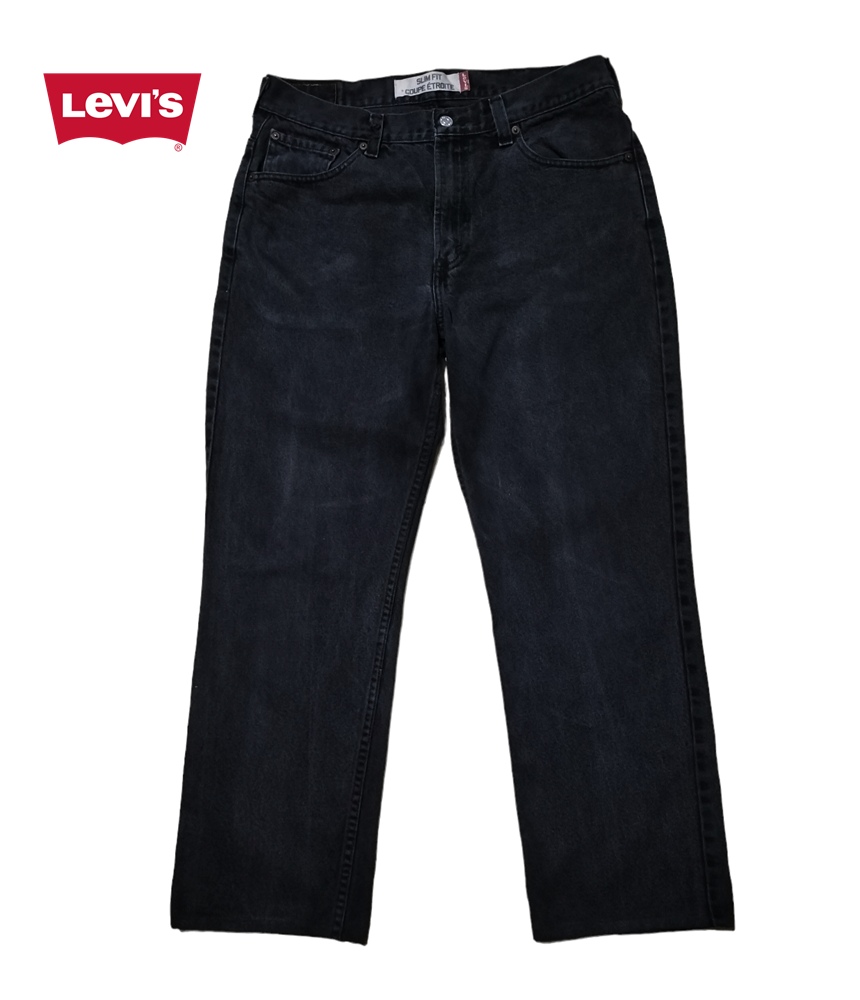 ++ LEVI'S 505 SLIM FIT ป้าย R รอบเอว 35 ( นิ้ว ) M