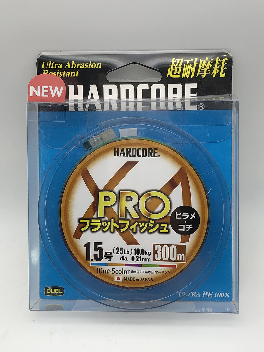 DUEL HARDCORE X4 PRO 25LB #PE1.5 , 300m