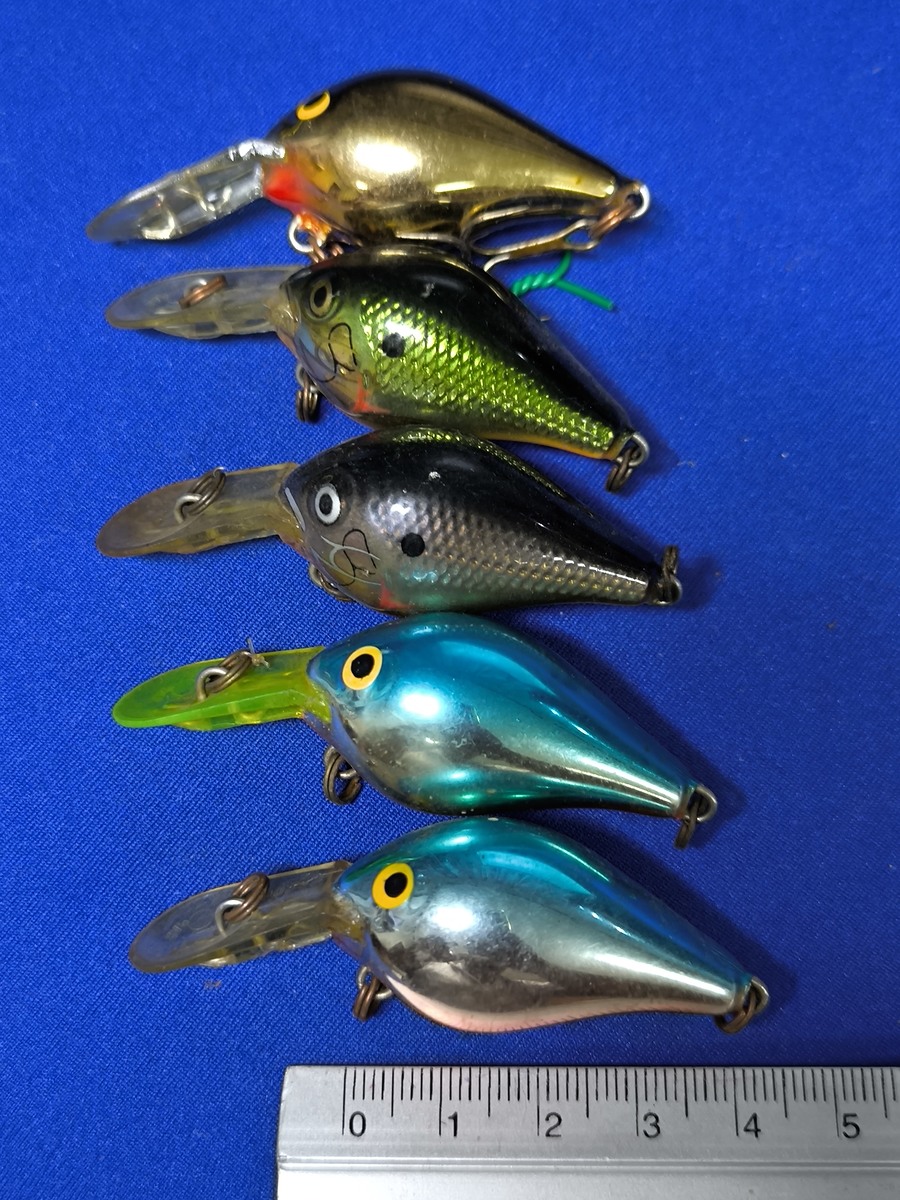 Rapala  fatrap 4 ลูกอมปลาช่อน จัดชุด 5 ตัว