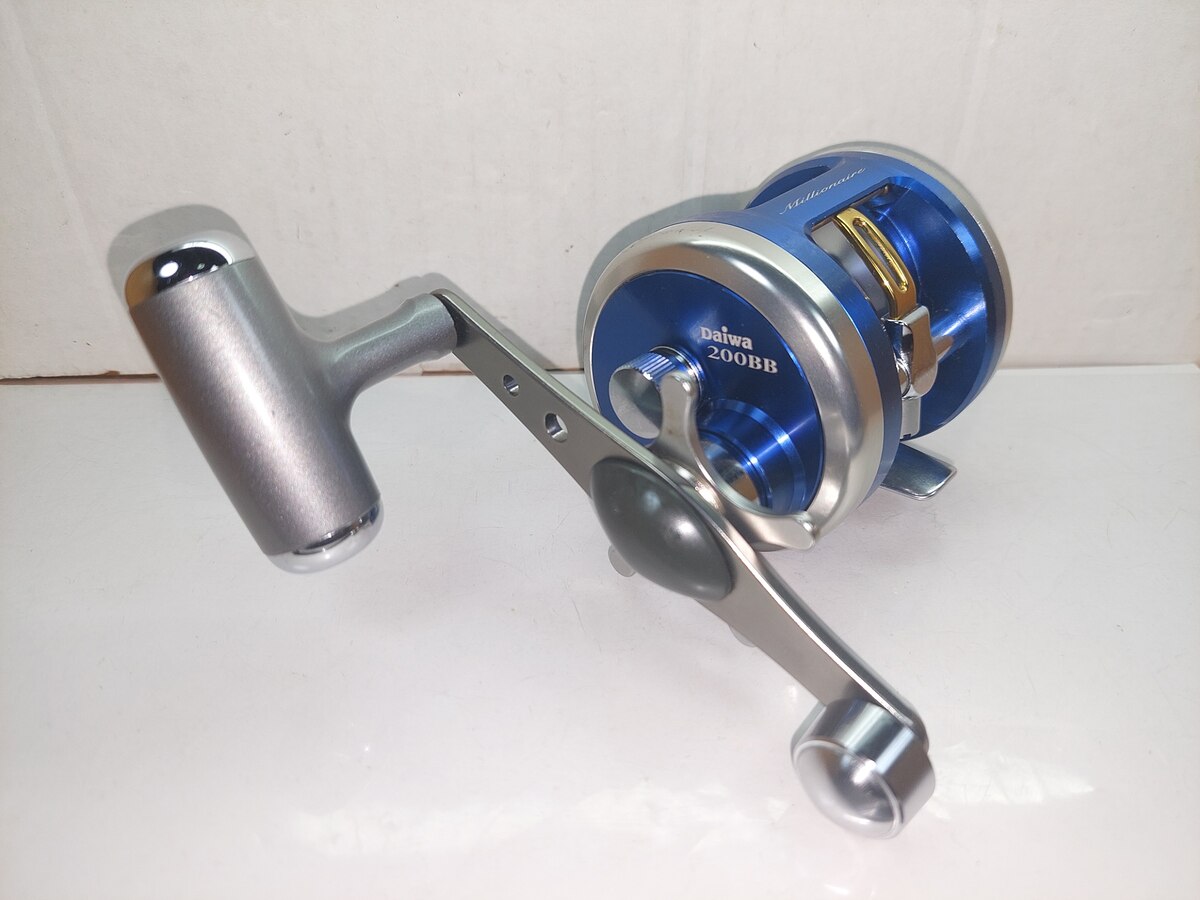   Dum fishing  #  1    ****  DAIWA  MILLIONABAY AREA  200 BB  BLUE BACKER  ***