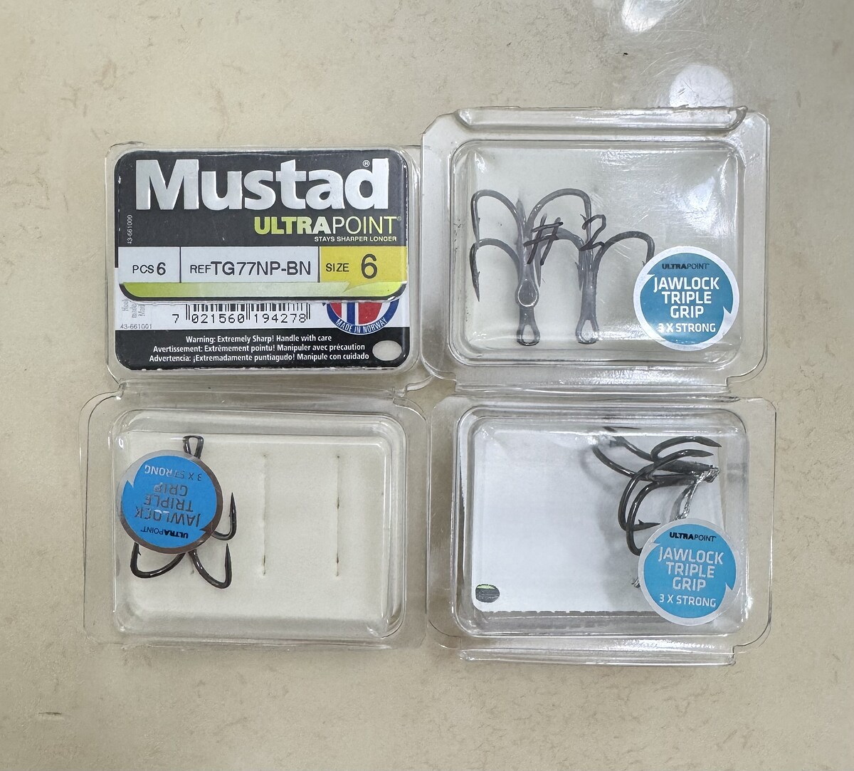 ตัวเบ็ด Mustad ULTARPOINT