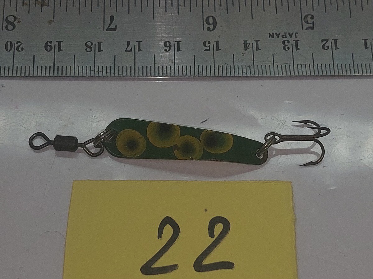   Dum fishing       *******     LURE #    22   ***     JENSEN   HUS LURE   *****