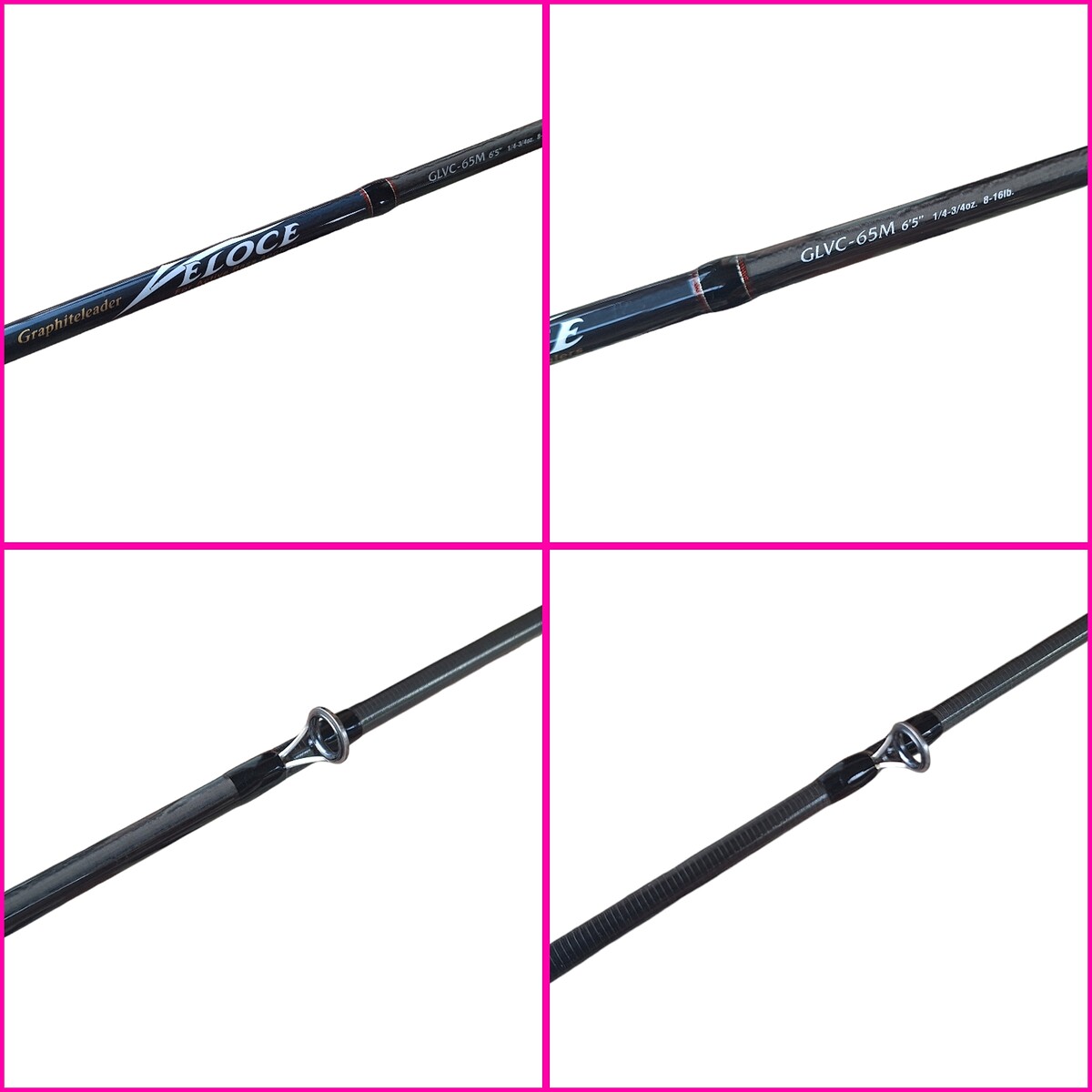 GraphiteLeader  Veloce GLVC-65M ยาว 6.5 ฟุต เวท 8-16lb. 