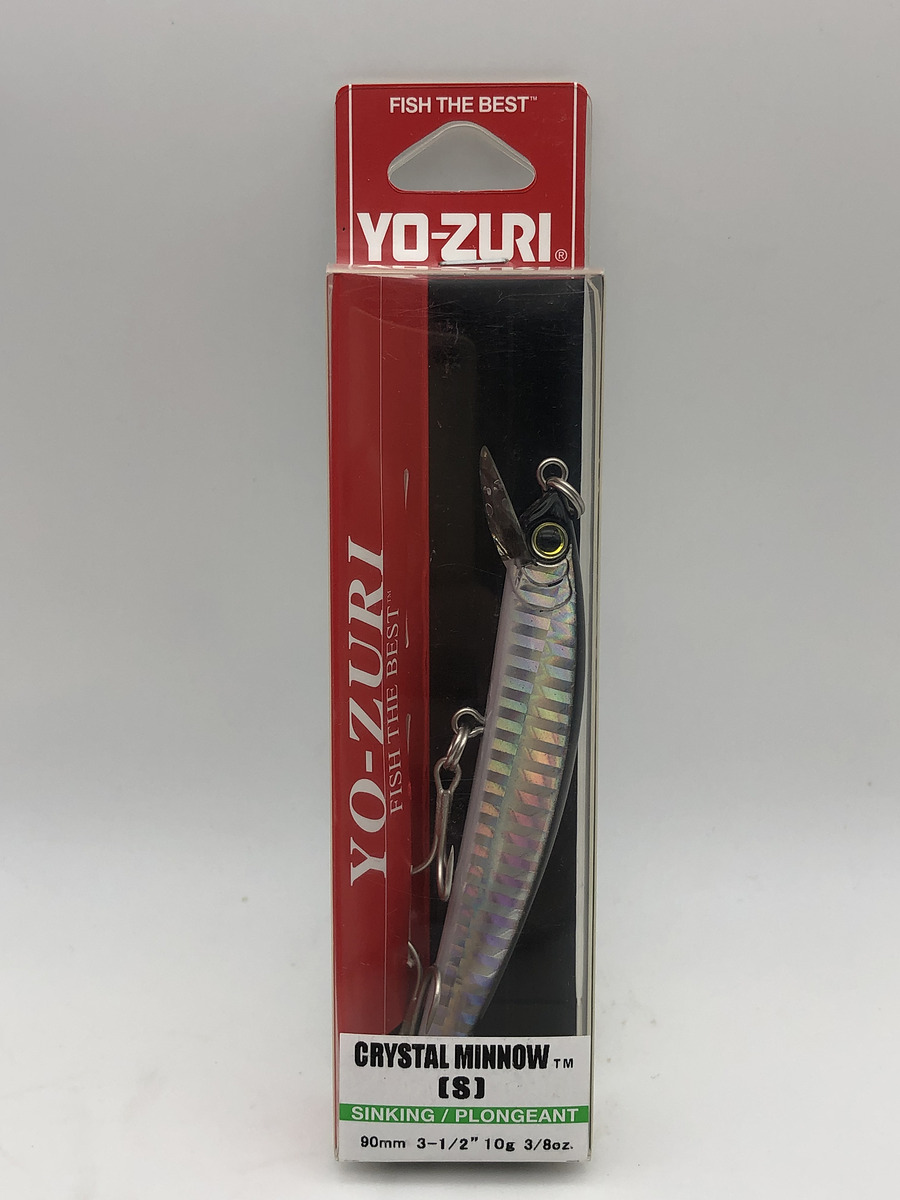 YO-ZURI CRYSTAL MINNOW 90 mm. , 10g