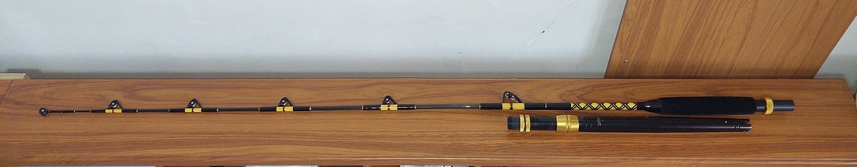  Dum fishing   ***  ROD  #  6  ***  TYCOON  FINNOR   50 lb. *****