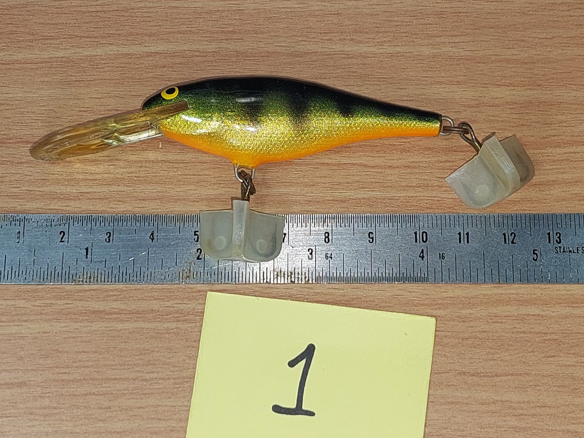   Dum fishing       *****  LURE #  1  ***   RAPALA    DEEP  RUNNER    ****