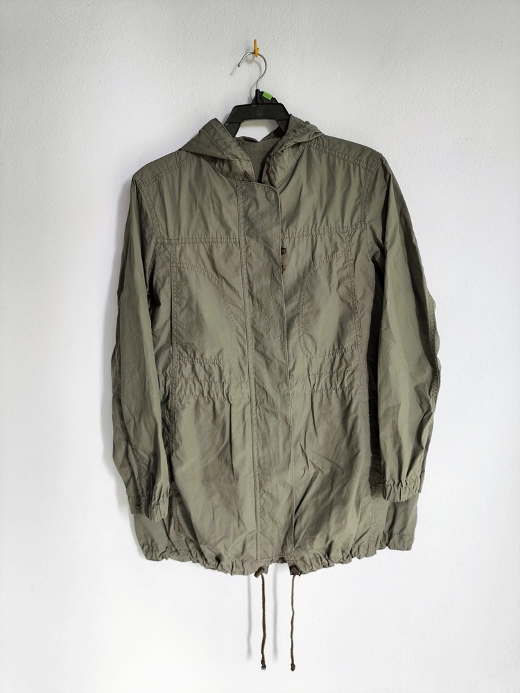 ++ MILITARY JACKET แนวทหาร สีเขียว รอบอก 40 นิ้ว 