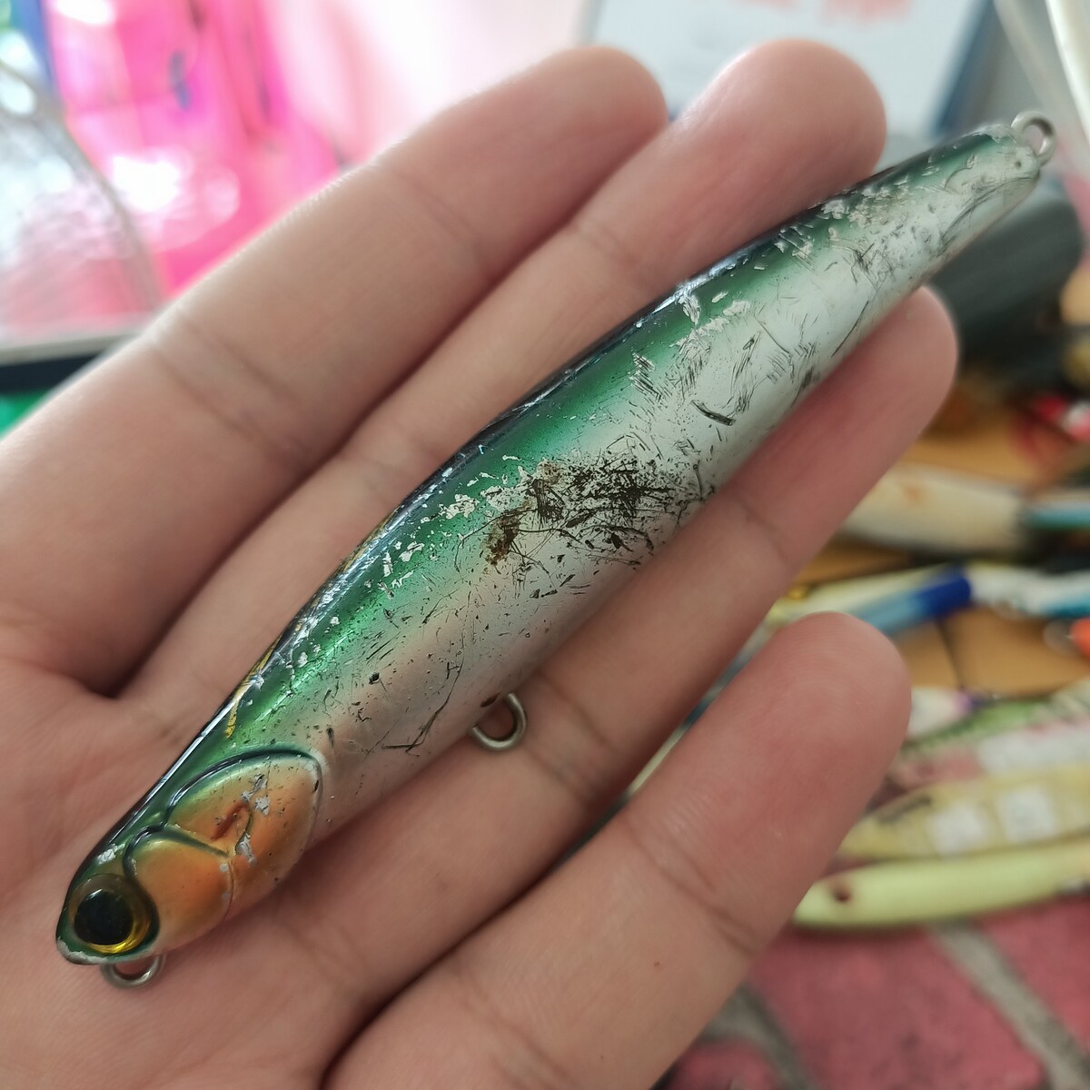 ✴️✴️✴️ เหยื่อ Japan 105mm. 15g. ✴️✴️✴️