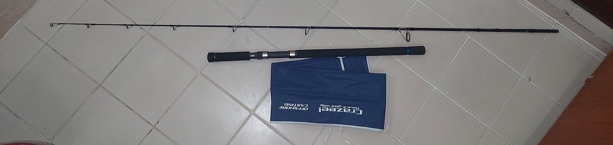   Dum fishing  ROD  #  1  ***  CRAZEE  OFFSHORE CAST GAME   7.0 M.  ***