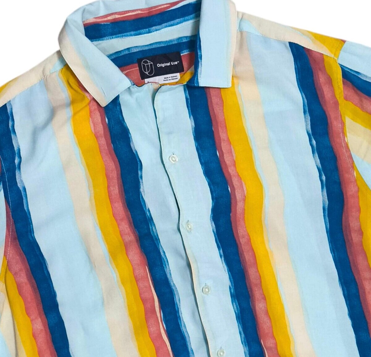 Original Use แท้เชิ้ตแขนสั้น อก48นิ้ว ผ้า Rayon สวยใหม่มากครับ