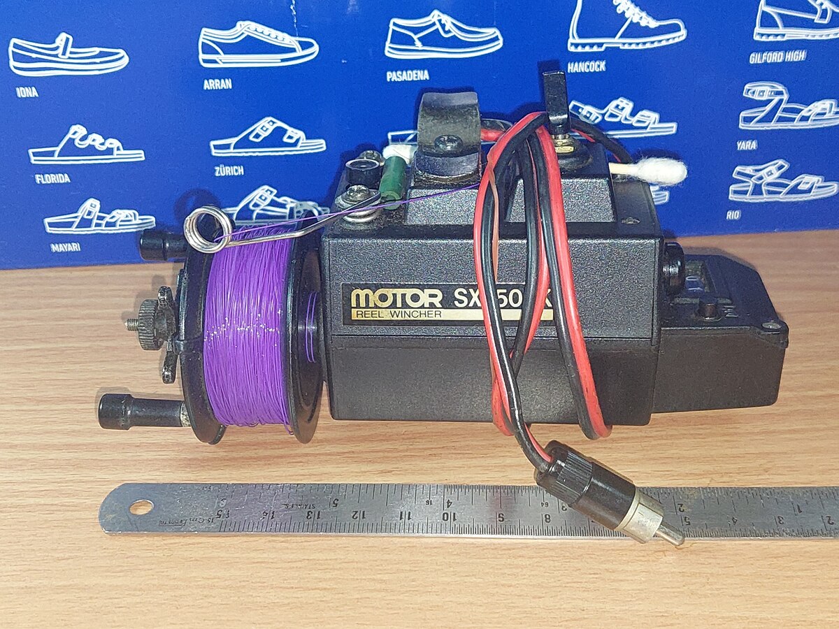   Dum fishing   # 10 *****    REEL WINCHER   MOTOR  SK - 500 K      *****