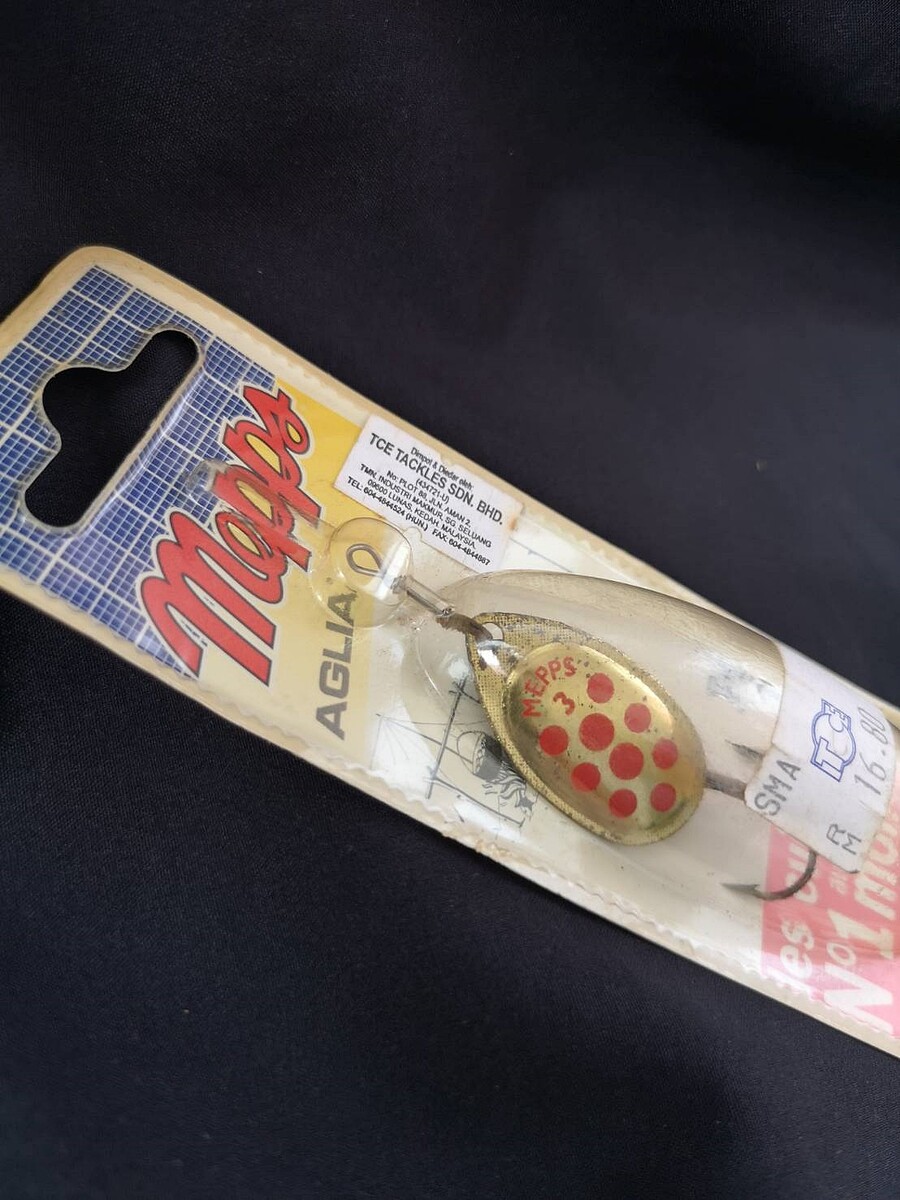 Mepps Made in France รุ่นเก่าดั้งเดิมหายาก #18 (ชุดสุดท้าย) 