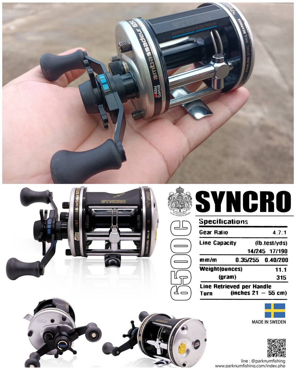 ✴️✴️✴️ Abu Syncro 6500C✴️✴️✴️
