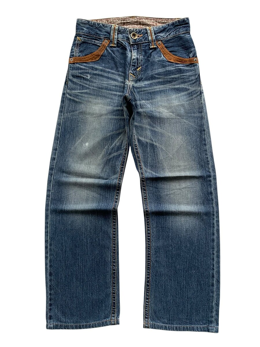 EDWIN Exclusive Vintage เอว 30 นิ้วยาว 37 นิ้วครึ่ง ปลายขา 8 นิ้ว