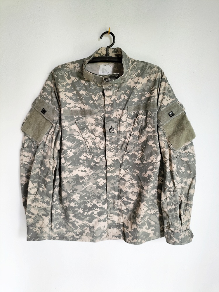 ++ เสื้อทหารเมกา ลาย ACU DIGITAL  รอบอก 50 นิ้ว  