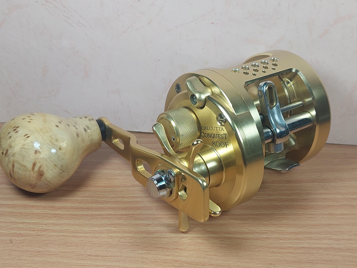   Dum fishing   REEL # 1     **** SHIMANO  CALCUTTA  CONQUEST CQ 800 F     ****