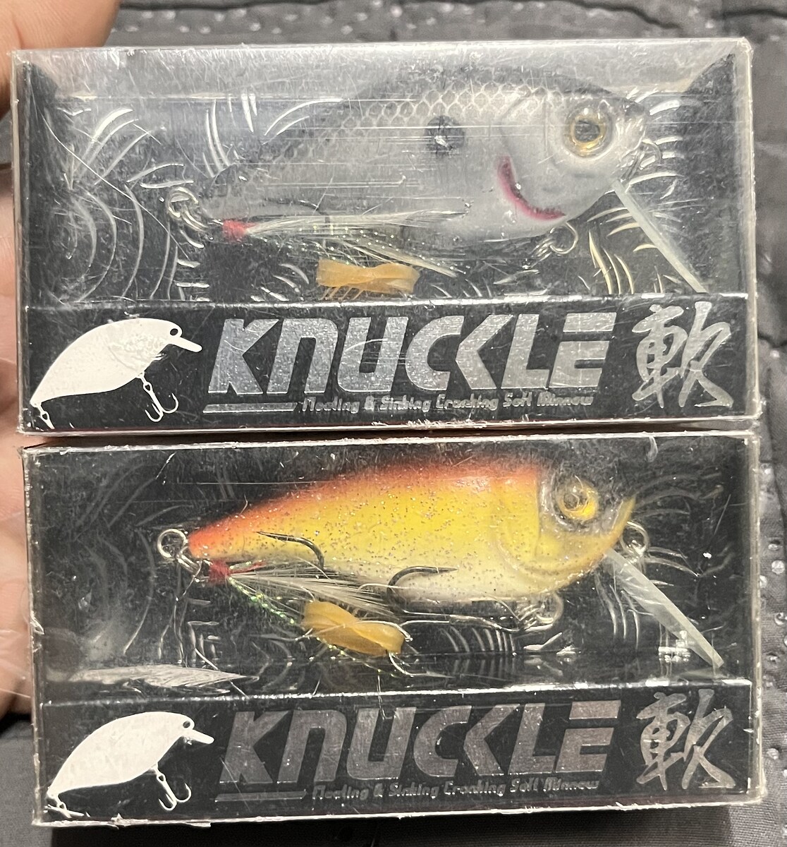KNUCKLE 6cm 9g บอดี้เป็นยาง กัดไม่ระแวง