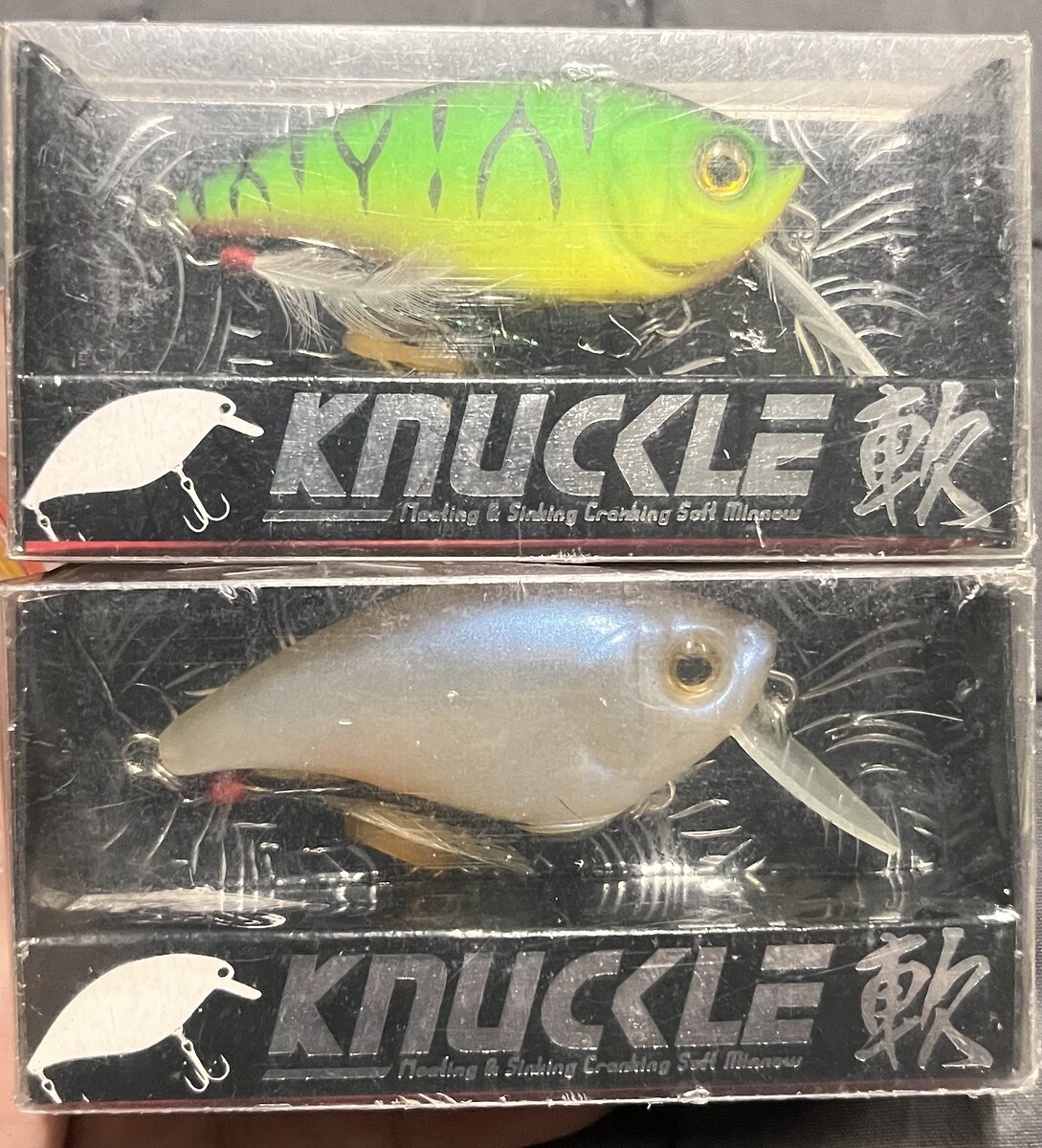  KNUCKLE 6cm 9g บอดี้เป็นยาง กัดไม่ระแวง
