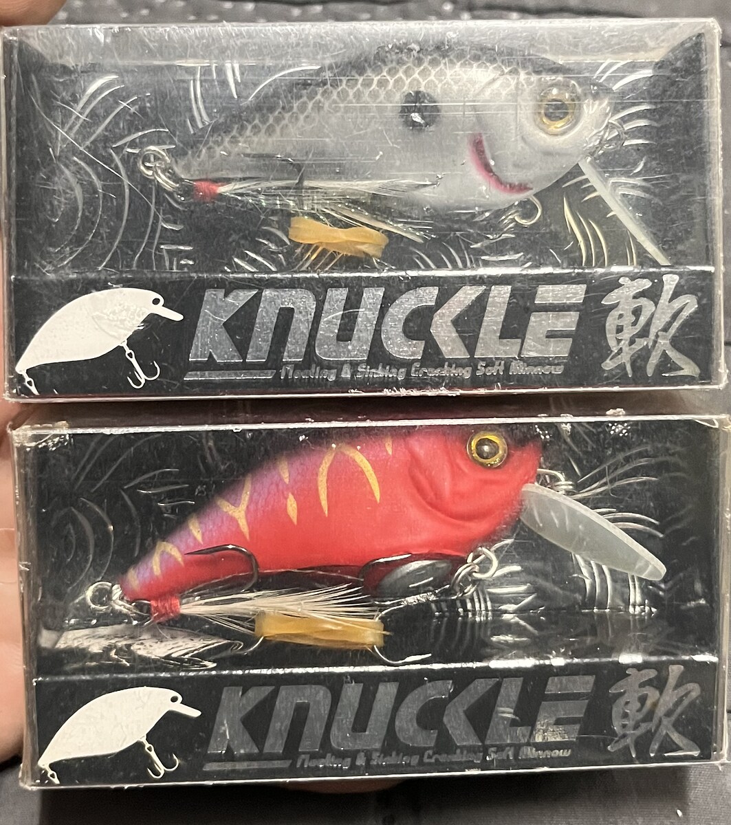  KNUCKLE 6cm 9g บอดี้เป็นยาง กัดไม่ระแวง