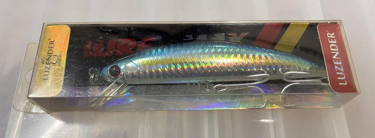 เหยื่อแคสชายฝั่ง แคสอินทรี 12cm 40g มีตัวเป็นโดน