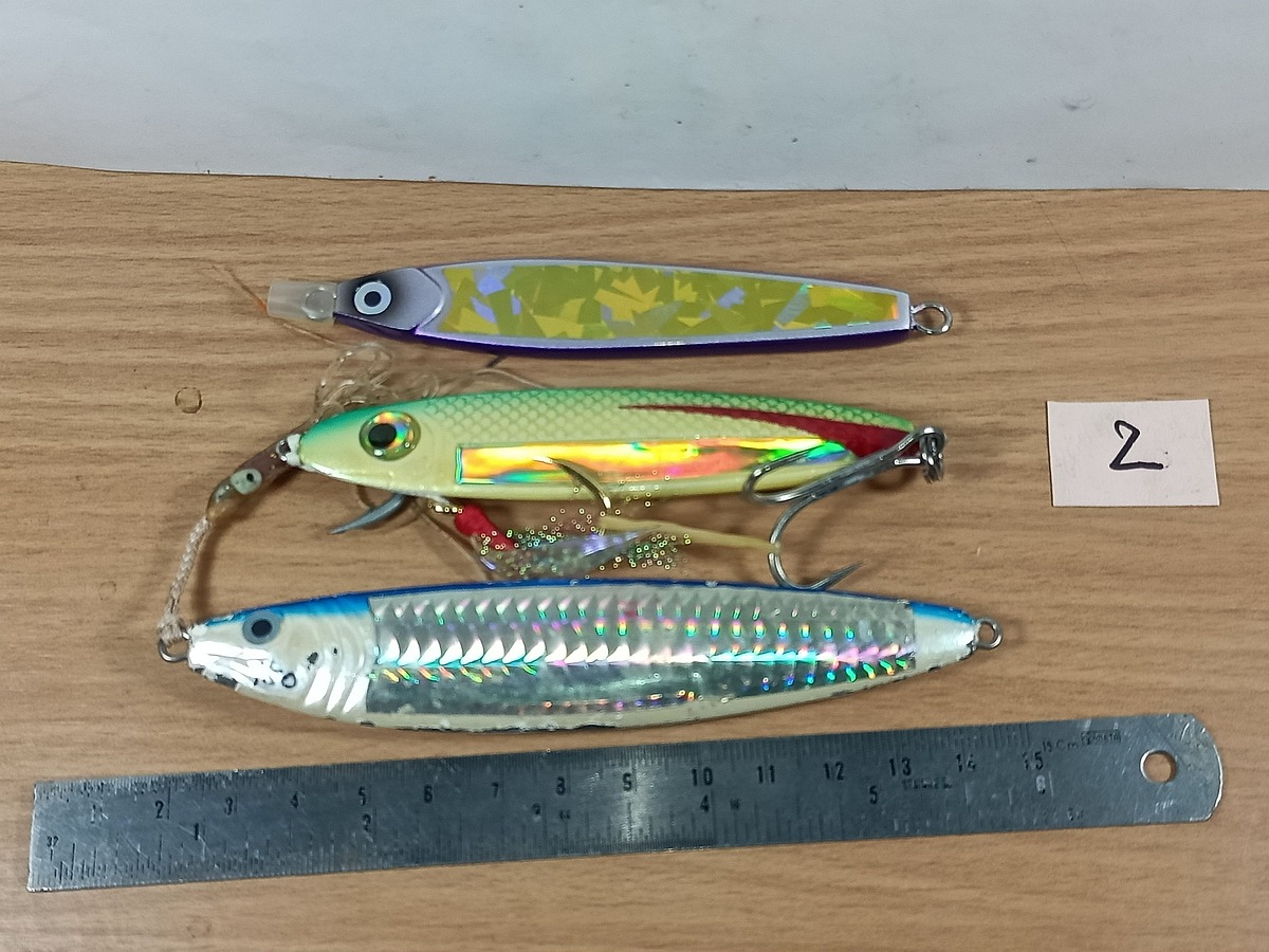   Dum fishing       *******     LURE #  2    ชุด  3 ตัว    ********
