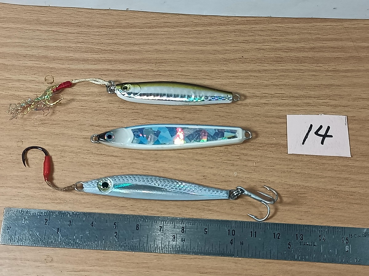   Dum fishing       *******     LURE #    14         ชุด 3 ตัว   ********