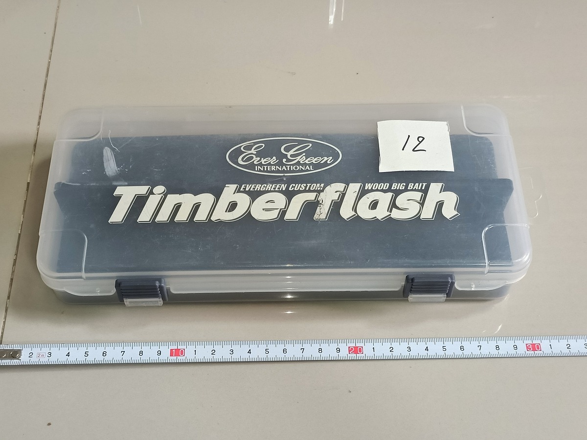 Dum fishing   ****   BOX  #  12    EVERGREEN    TIMBER FLASH   ****