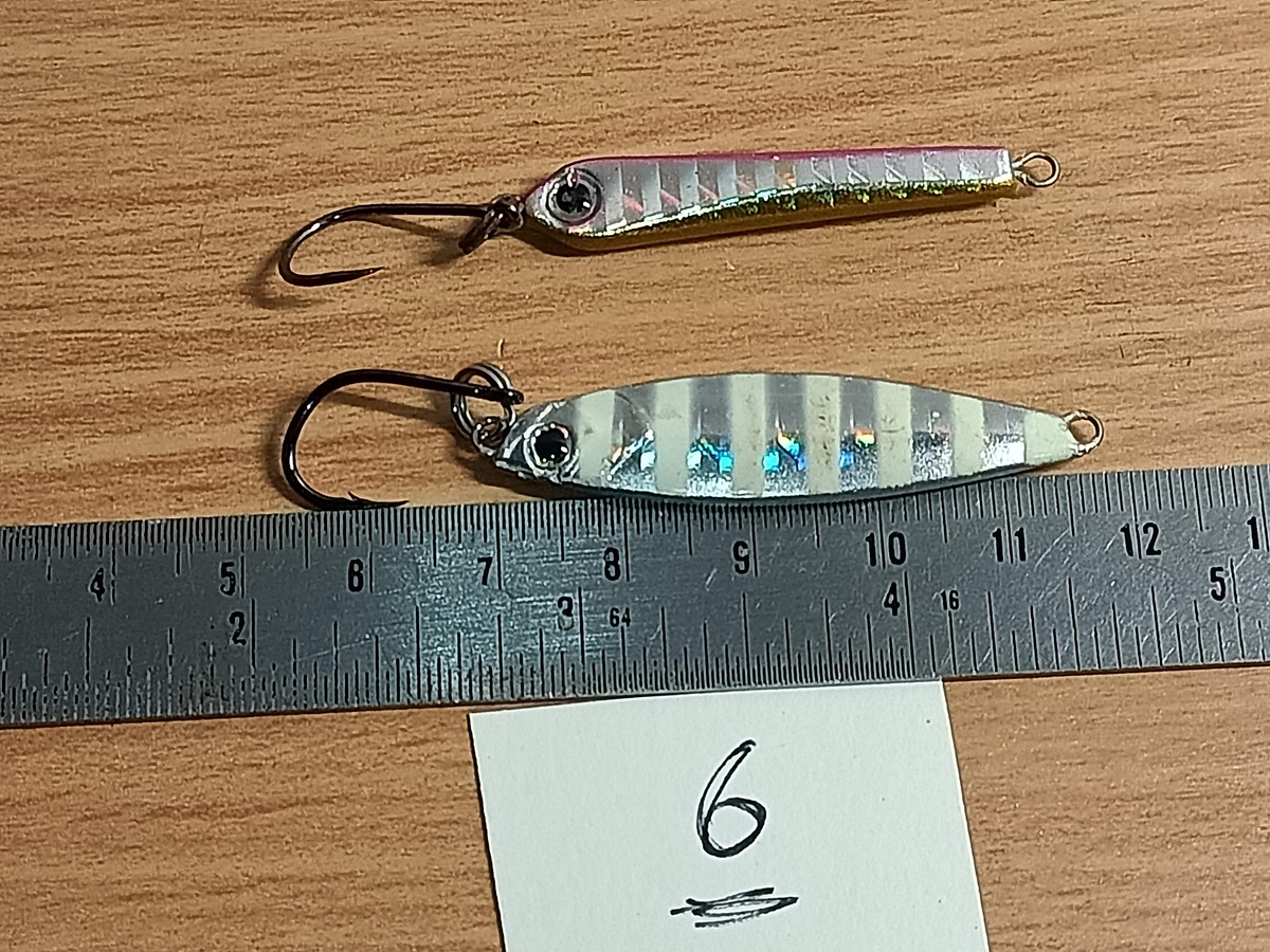       Dum fishing **** LURE #  6   LIGHT JIG ชุด 2 ตัว **** - 
