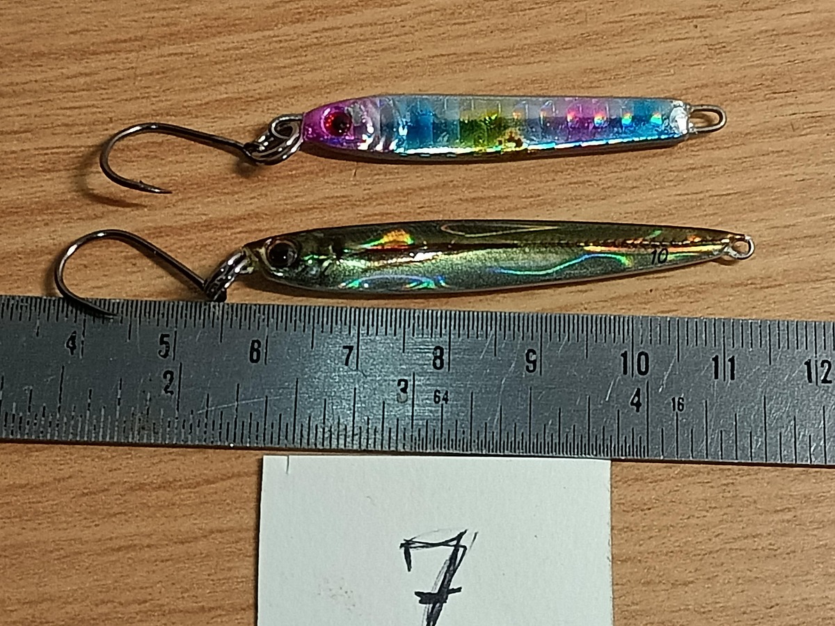       Dum fishing **** LURE #   7   LIGHT JIG ชุด 2 ตัว **** - 