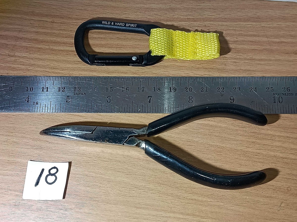  Dum fishing   # 18     *******  CARABINER + คีมปากแหลม    ********