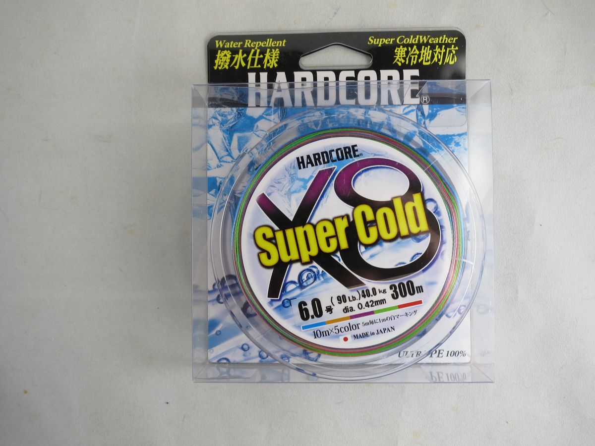 DUEL HARDCORE Super Cold X8 #6.0 300m