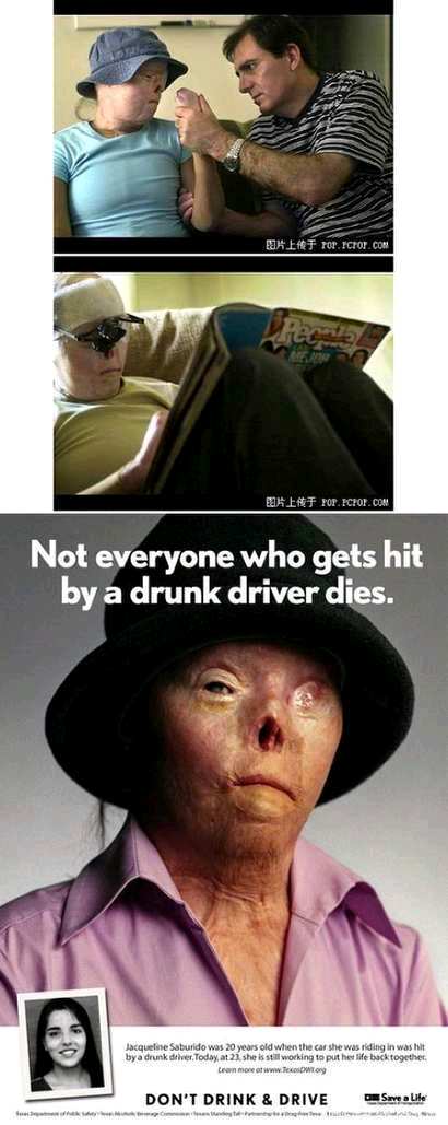 อย่าลืมนะครับว่า คนที่เค้าไม่รู้อิโหน่อิเหน่แต่ต้องมาโดนคนเมาที่ขับรถมาชนแล้วจะตายเสมอไป
