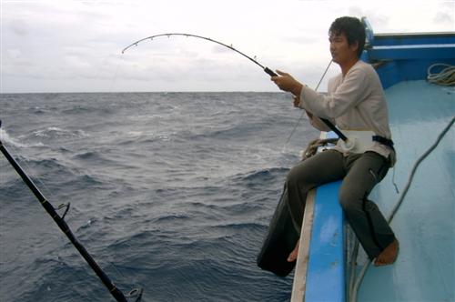 ลีลาการอัดปลา ของคุณเอ ..ที่นิ่มนวล SHIMANO BLUE ROSE
กับ ACCURATE 270 