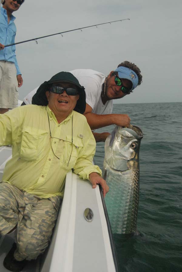 Tarpon ตัวแรกของคุณลุงครับ