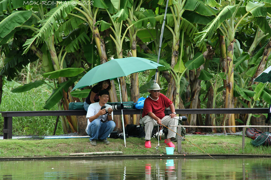 น้าธนาแวะมาถ่ายรูปนั่งคุยกับน้าเต