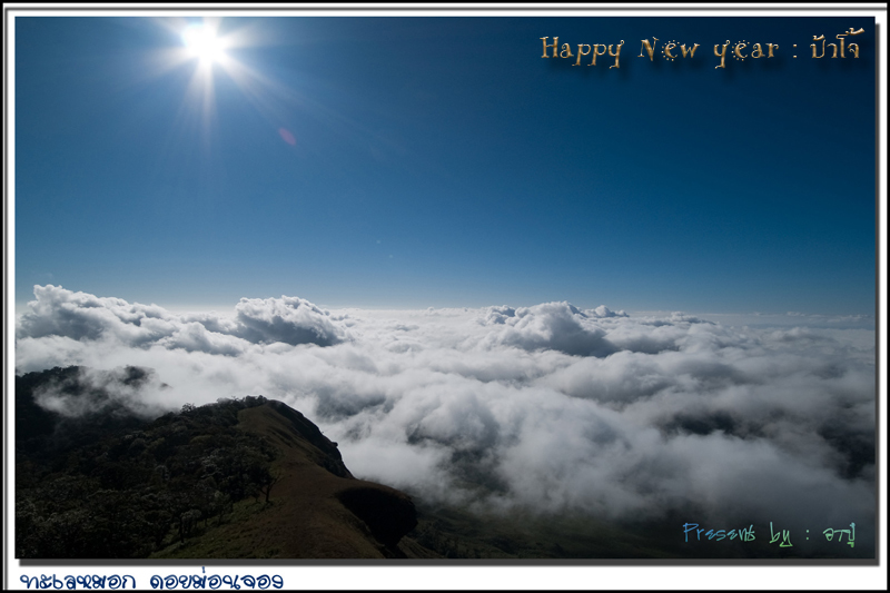 ภาพสวยมากครับป้าโจ้.....ส่งภาพที่ดอยม่อนจอง มา Happy New year ครับ