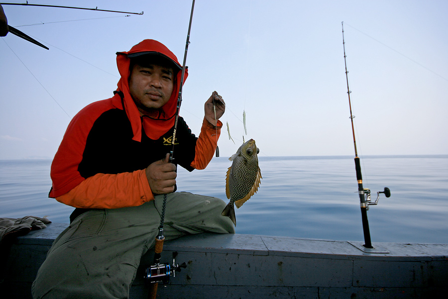 
นี่แหล่ะ  ที่นักตกปลาทะเล ขยาด "สลิดหิน"

 :grin: