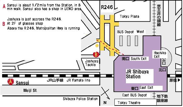 แนะนำให้ไปชิบูย่าเรยครับ  มีอยู่ 5 ร้าน ใกล้ๆกัน  

Joshuya(ใหญ่สุด มีสามชั้น), Sansui(มีสามร้าน),