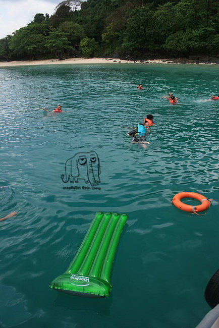 เกาะแรกผ่านไปโดยที่ไม่ได้ถ่ายภาพเพราะโดดน้ำทันทีที่เรือจอด 555+
เราแวะดำน้ำกันที่หมู่เกาะรังค่ะ ถึง