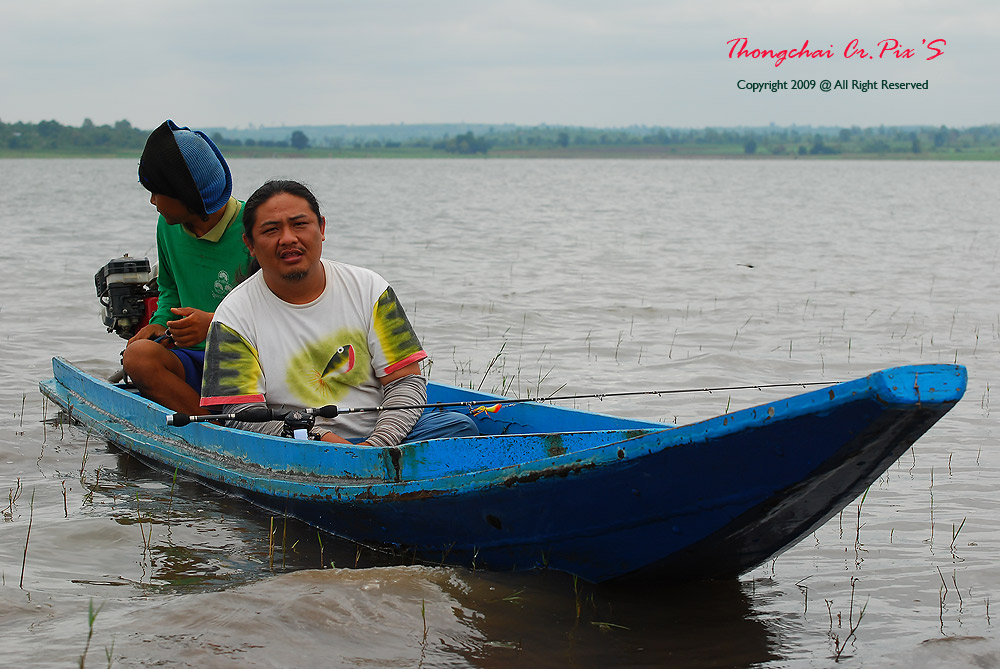 น้าตี๋ ก็กลับเข้าฝั่งแล้วครับ ดูใบหน้าบ่งบอกหลายอย่างครับ :grin: :grin: :grin: