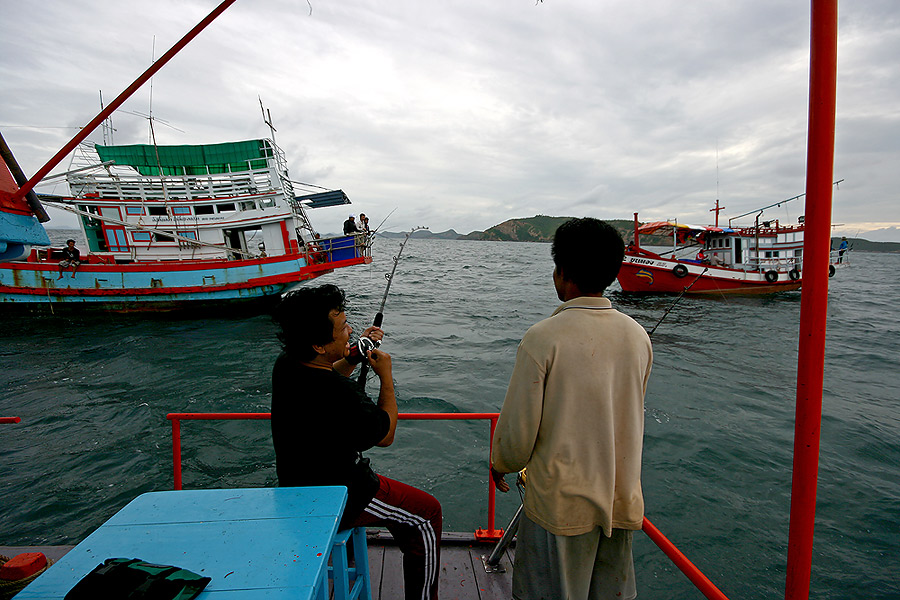 
เช้านี้ เรามีเรือ ไต๋ทาน  และไต๋นนท