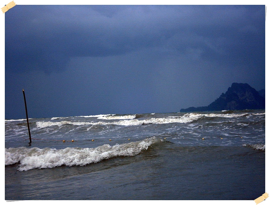 )))ฝ่าพายุ..วางอวนปูม้า+ปลา แก้คันมือ ณ เล,กระบี่(((
