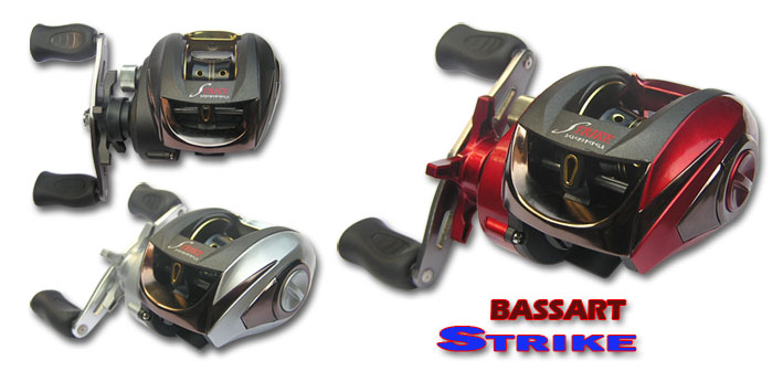 ยี่ห้อ Bassart

รุ่น Strike

Bearing 6+1

Gear ratio 6.2:1

Wt(g) 210

Line (lb/yd) 10/130