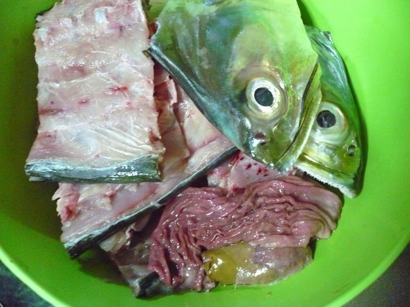 อันนี้ทำข้าวต้มปลา ไม่ได้เห็นแม้แต่ซาก  คนงานที่บ้านซัดกันเกลี้ยง :laughing: :umh: