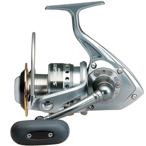 Daiwa Seagate 4000H

- Super Metal Body
- Super strong Large Air Bail 
- Machine Cut Aluminum Ha